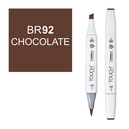 Touch Brush Marker Chocolate