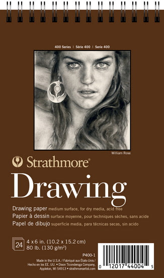 Drawing paper pad - 4x6in (24s)