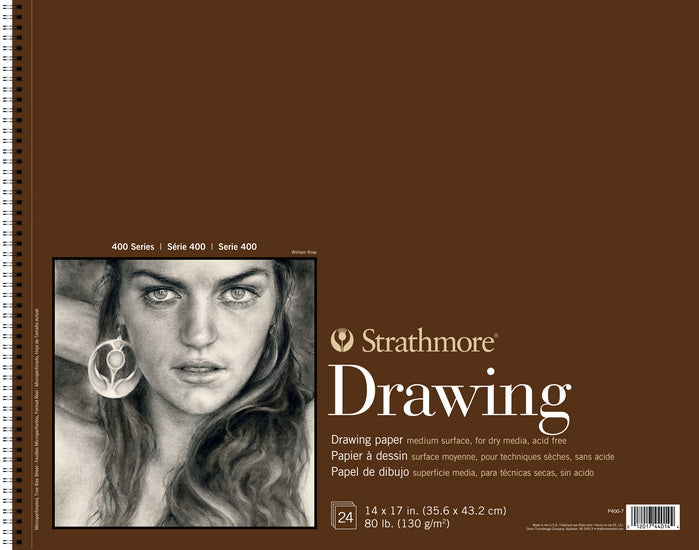Drawing paper pad - 14x17in (24s)