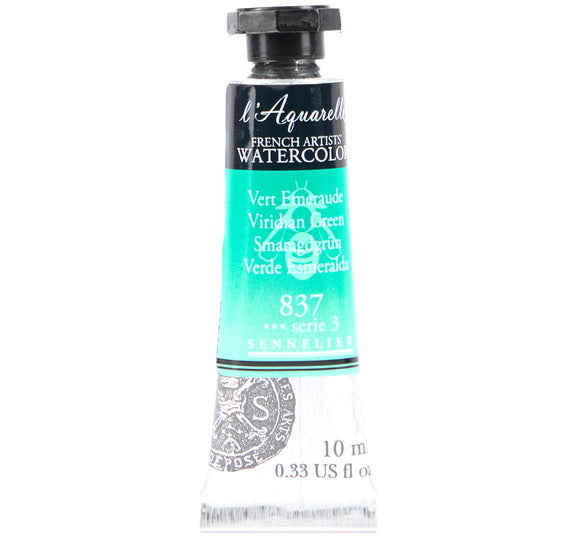 Watercolor tube - 10ml - viridian green - s3