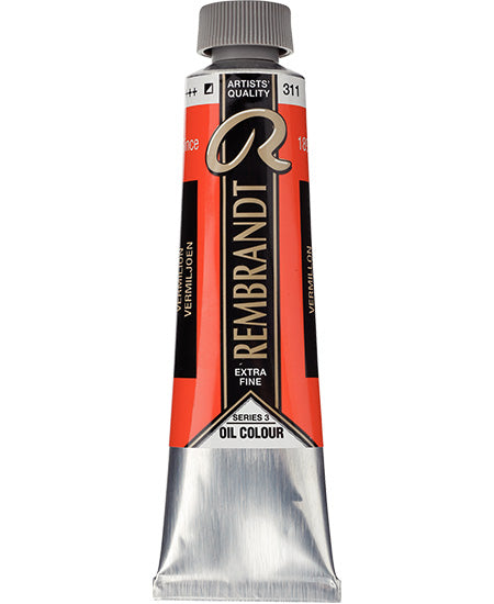 Huile rembrandt  vermillon - 40ml série 3