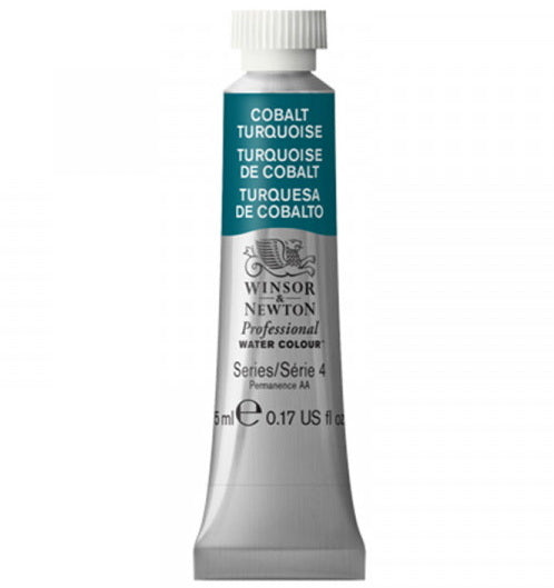 Aquarelle pro - 5ml - turquoise de cobalt - s4