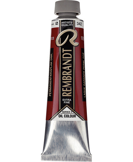 Huile rembrandt  laque garance permanente foncée - 40ml série 3