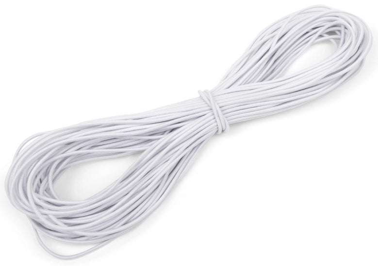 Fil élastique blanc 1mm x 20m