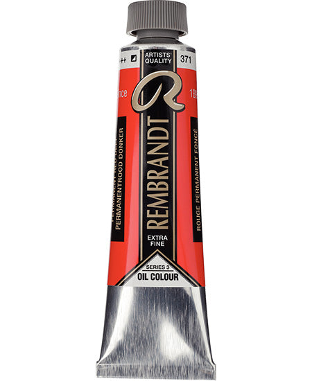 Huile rembrandt  rouge permanent foncé - 40ml série 3