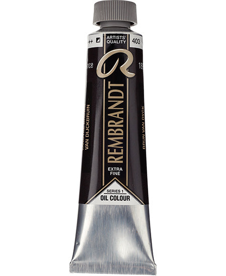Huile rembrandt  brun van dyke - 40ml série 1
