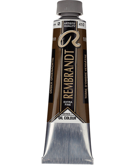 Huile rembrandt  terre d'ombre verte - 40ml série 1
