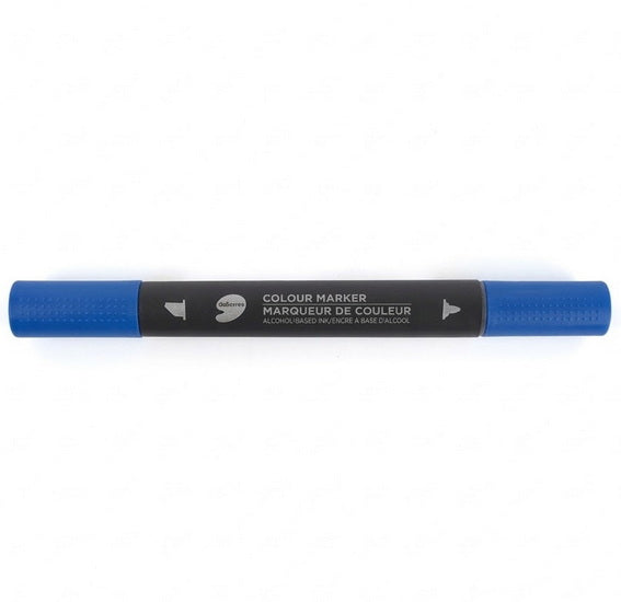 Marqueurs à double pointe – moyen - bleu napoleon