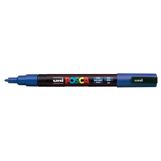 Marqueur posca conique pc-3m bleu