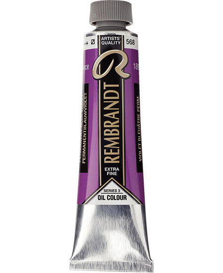 Huile rembrandt  violet bleu permanent - 40ml série 3