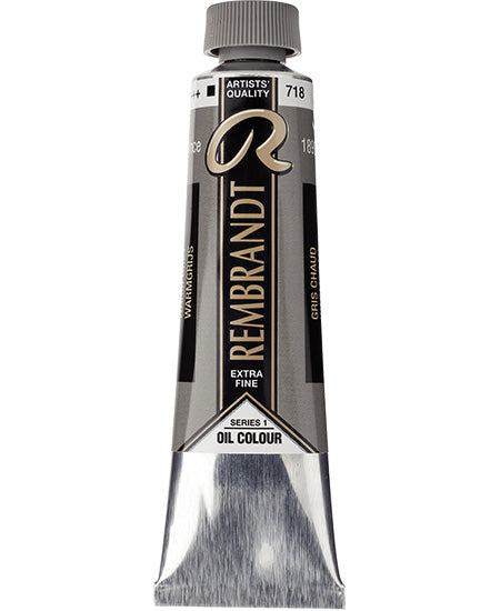 Huile rembrandt  gris chaud - 40ml série 1