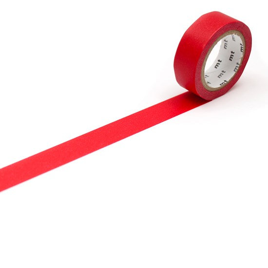 Washi Tape Red - 15mm x 7m