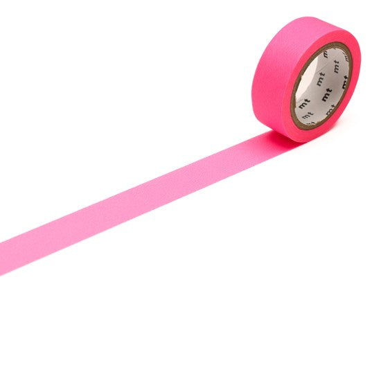 Washi Tape Shocking Pink - 15mm x 7m