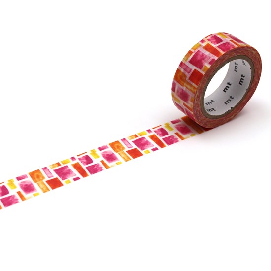Washi Tape Geometric Pink - 15mmx7m