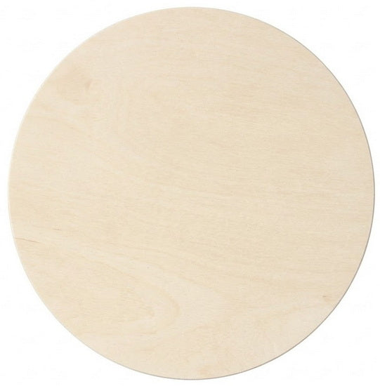 Wood panel round - 22"