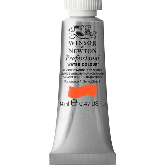 Aquarelle pro - 14ml - orange winsor nuance rge - s1