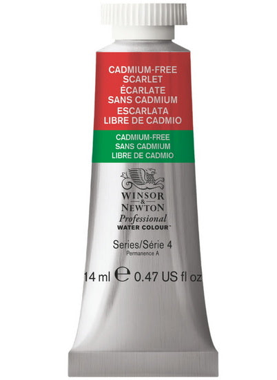 Aquarelle pro - 14ml - écarlate sans cadmium - s4