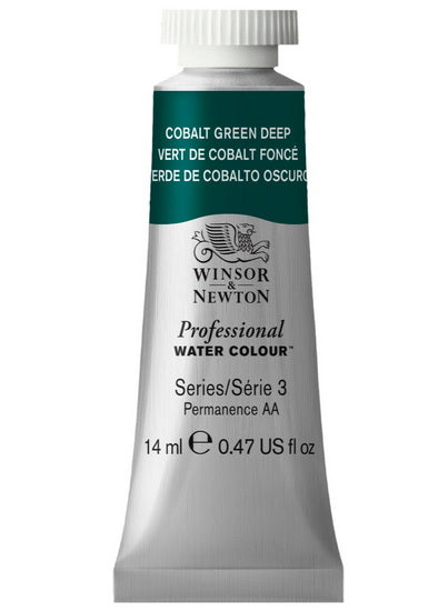 Aquarelle pro - 14ml - vert de cobalt foncé - s3