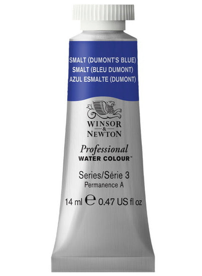 Aquarelle pro - 14ml - smalt bleu dumont - s3