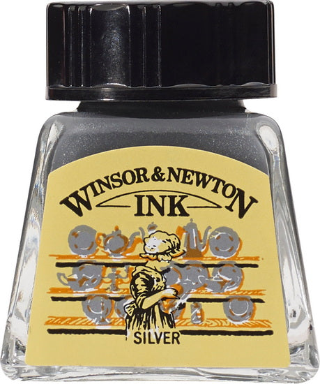 Encre à dessin argent - 14ml