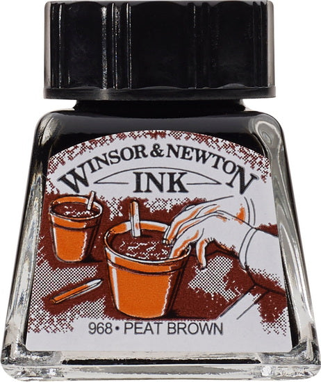 Drawing ink Peat Brown - 14ml