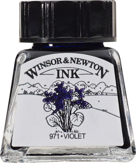 Encre à dessin violet - 14ml