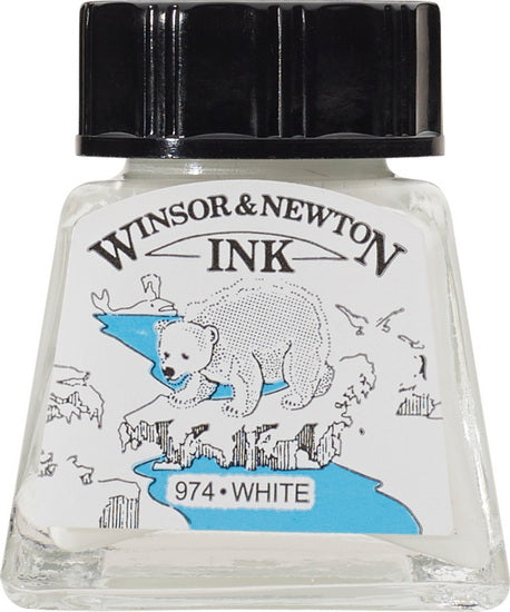 Encre à dessin blanc - 14ml