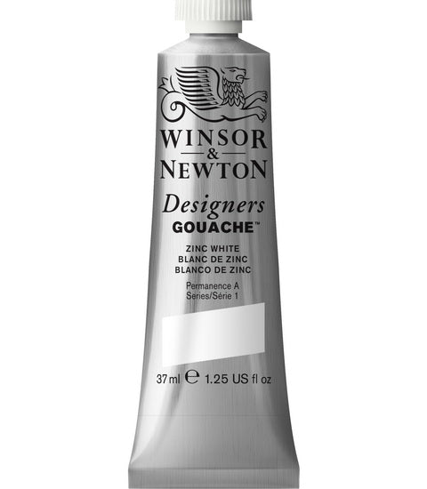 Gouache designer - 37ml - blanc de zinc - s1