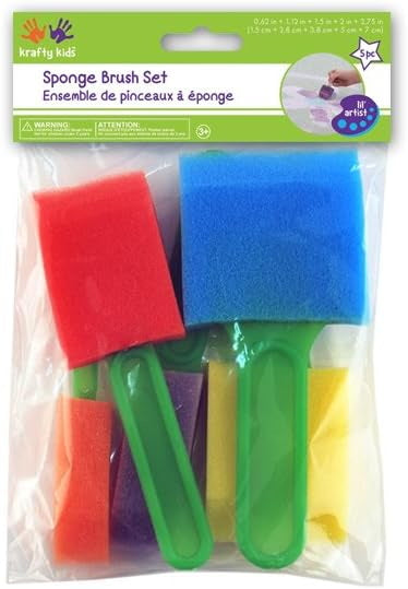 Sponge Prush 5 Sponge brushes – DeSerres