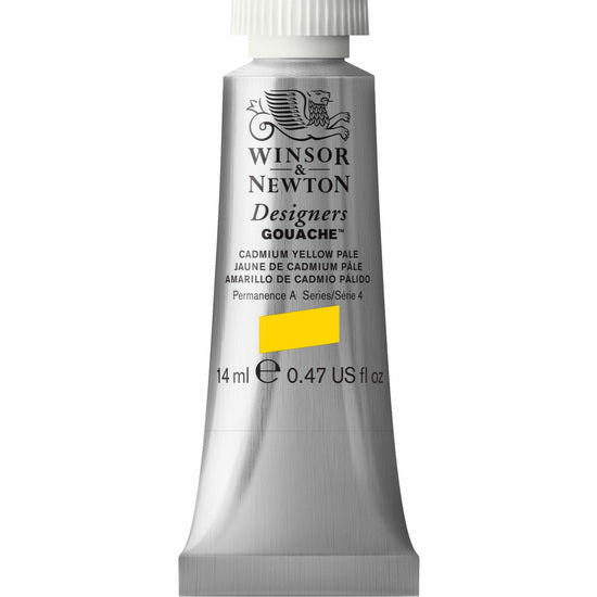 Gouache designer - 14ml - jaune pâle de cadmium - s4