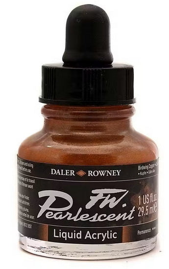 Acrylic ink - fw pearlescent - 29ml - birdwing copper