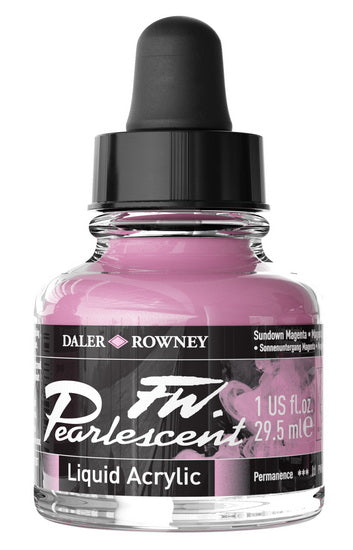 Acrylic ink - fw pearlescent - 29ml - sundown