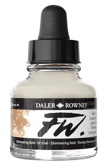 Encre acrylique - fw artists' - 29ml - or scintillant