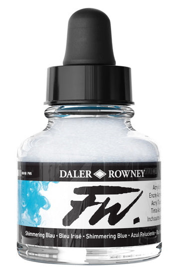 Acrylic ink - fw artists' - 29ml - shimmer blue