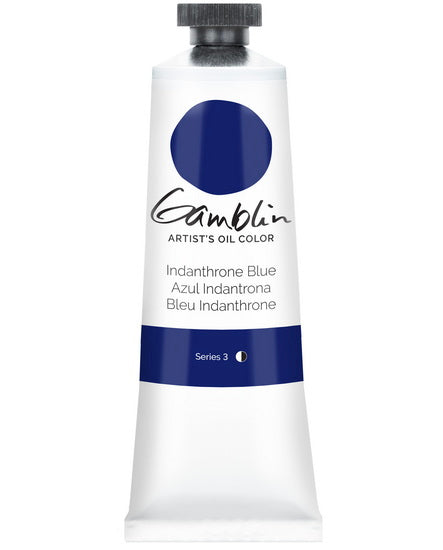 Huile bleu indanthrène - 37ml série 3