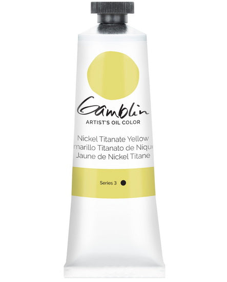 Oil Tube Nickel Titanate Yellow - 37ml Series 3