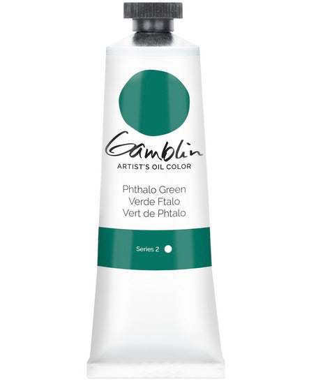 Huile vert phtalo - 37ml série 2