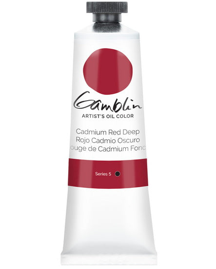 Huile rouge cadmium foncé - 37ml série 5