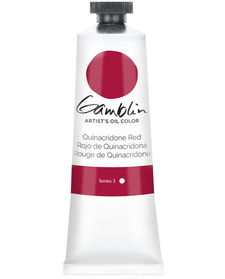 Huile rouge quinacridone - 37ml série 3