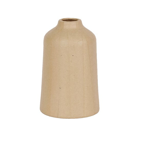 Vase artisanal en papier mâché - moyen