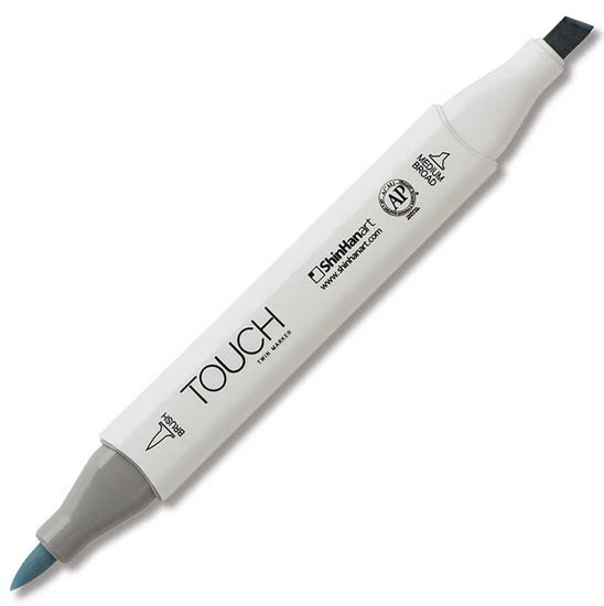 Marker touch brush blue gray 1