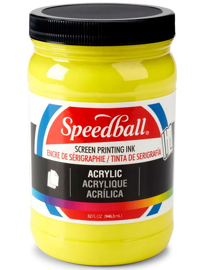 Encre sérigraphie - jaune process - 32oz