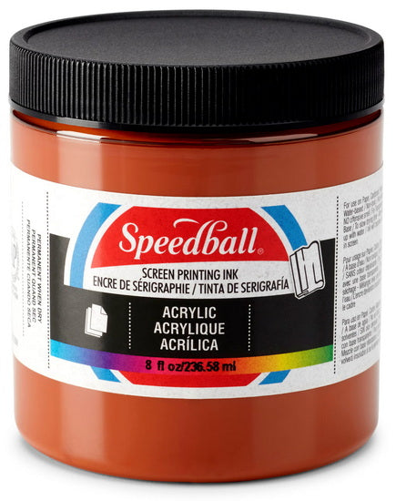 Encre sérigraphie - brun - 8oz
