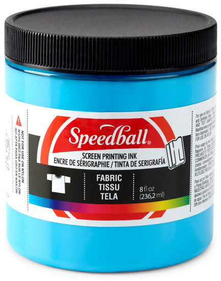 Encre sérigraphie - textile - bleu paon - 8oz
