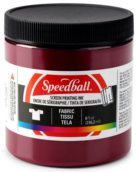Screen printing ink - textile - bordeaux - 8oz