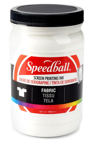 Screen printing ink - textile - white - 32oz