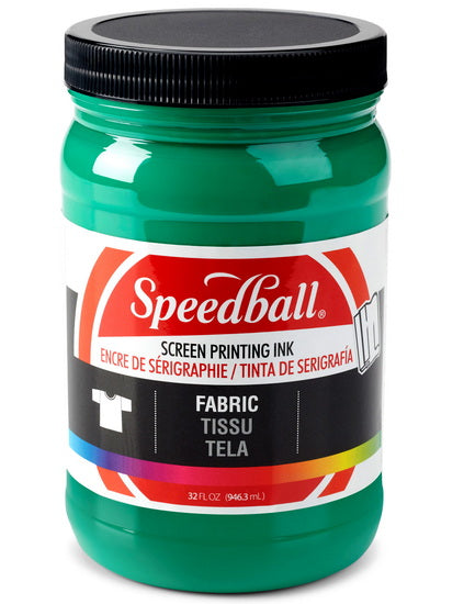 Encre sérigraphie - textile - vert - 32oz