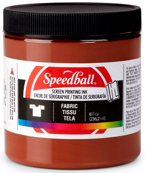 Encre sérigraphie - textile - brun - 8oz