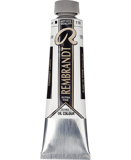 Rembrandt OIl  Titanium White (Linseed) - 40ML Series 1