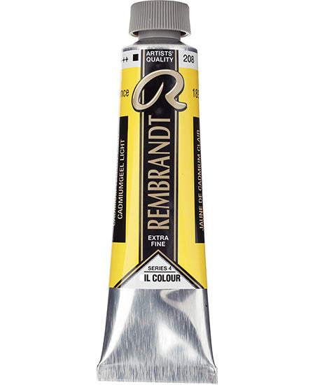 Huile rembrandt  jaune cadmium clair - 40ml série 4